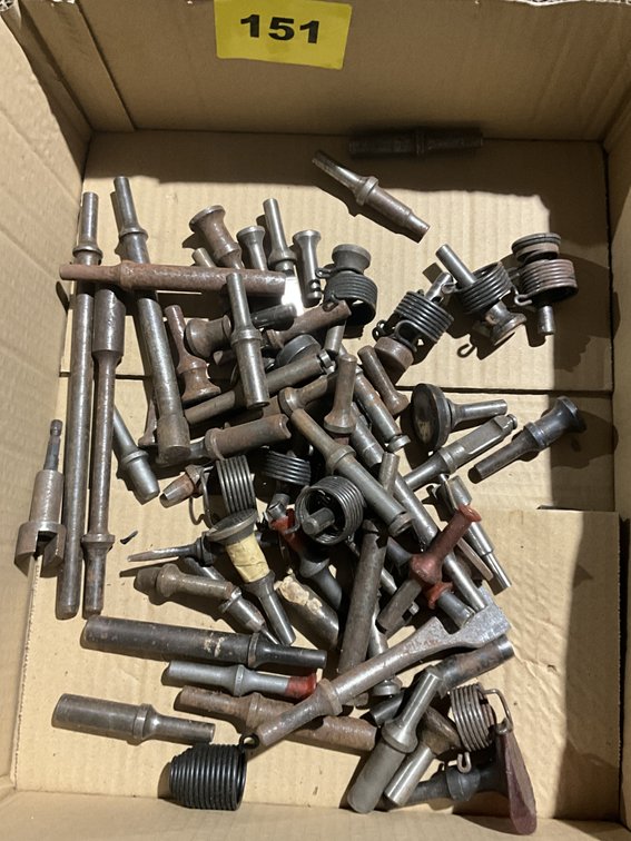 Assorted Pneumatic Riveters, Hammers
