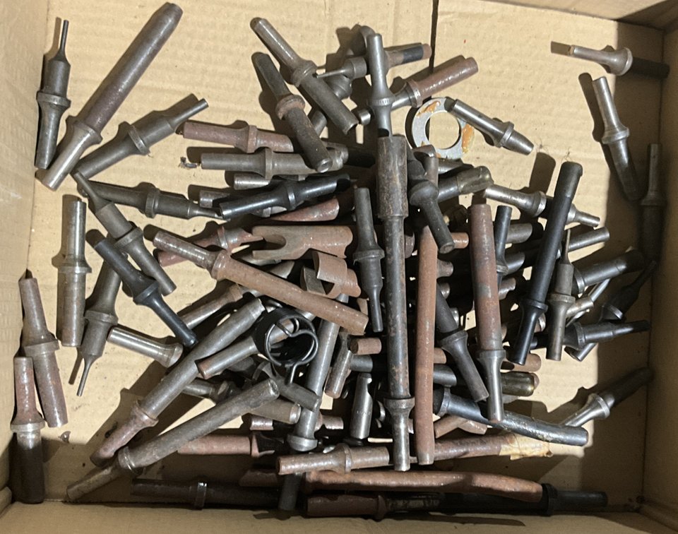 Assorted Pneumatic Riveters, Hammers