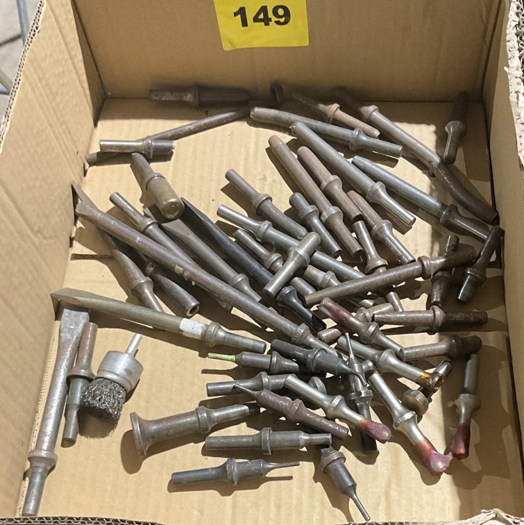 Assorted Pneumatic Riveters, Hammers