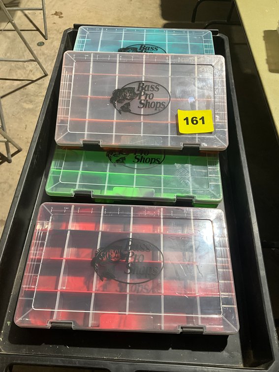 5 Bass Pro Shop Containers