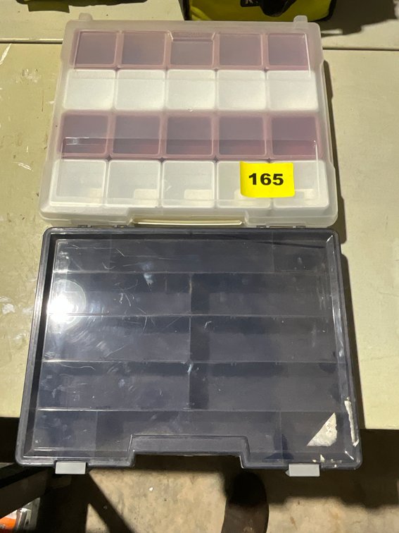 2 Lg. Plastic Containers