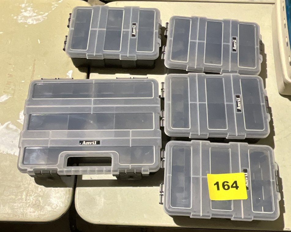 5 Anvil Plastic Containers