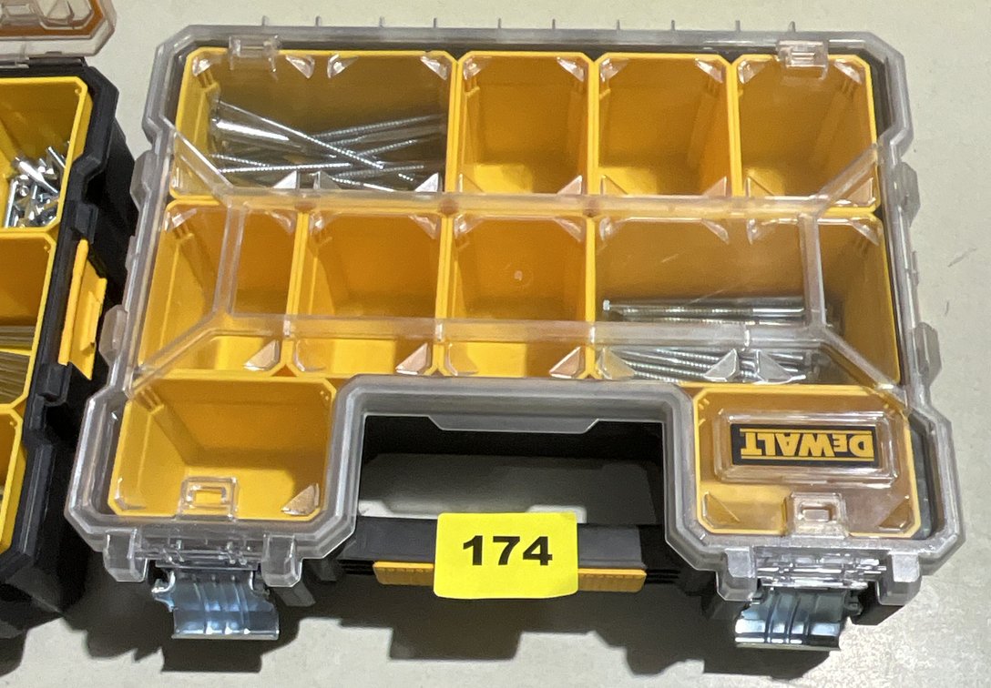 1 Lg. DeWalt Organizer W/ Contents