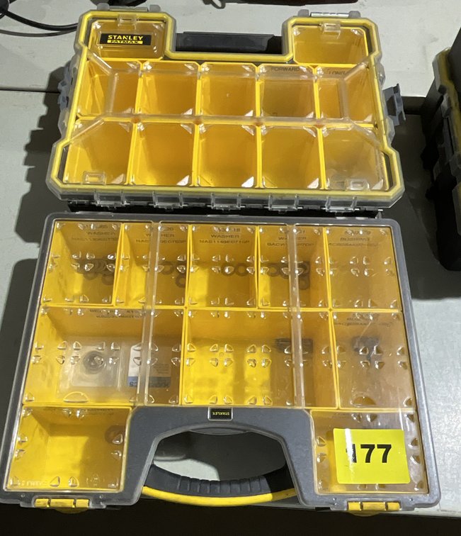 2 Stanley Fatmax Organizers W/ Contents