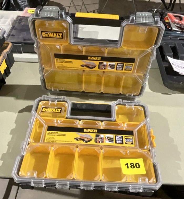 2 Lg. DeWalt Organizers