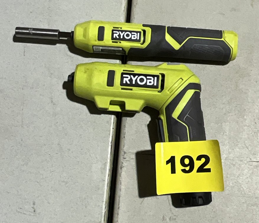 2 Ryobi Sm. Screw Guns