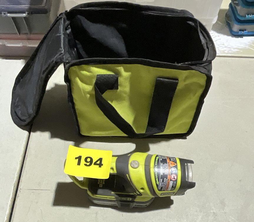 18V Ryobi Light W/ Case