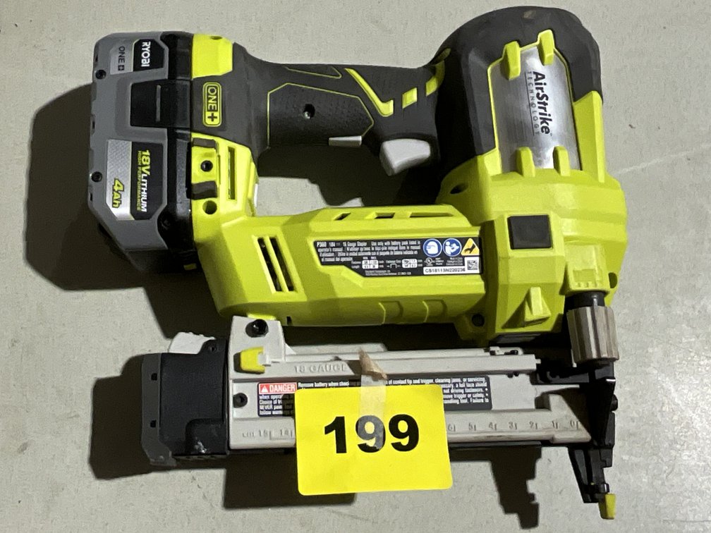 18V Ryobi 3/8 - 1/2 Staple Gun