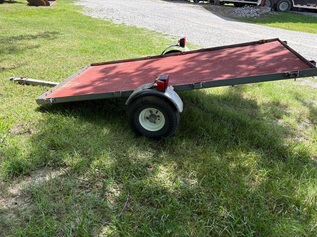 4X8 Shop Tilt Trailer (Bill of Sale Only)