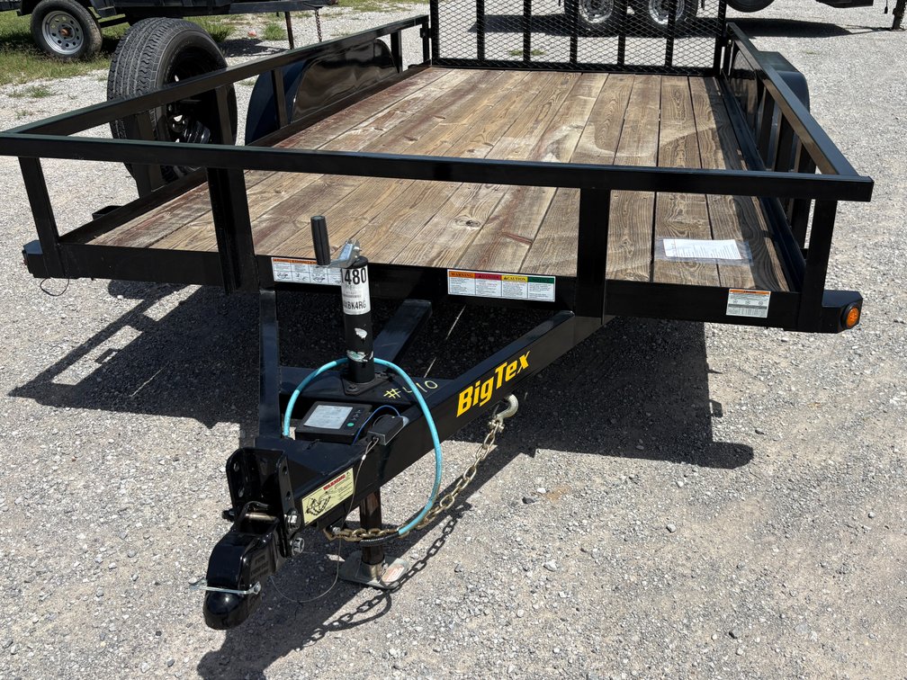 2024 Big Tex 14' Bumper Pull Trailer
