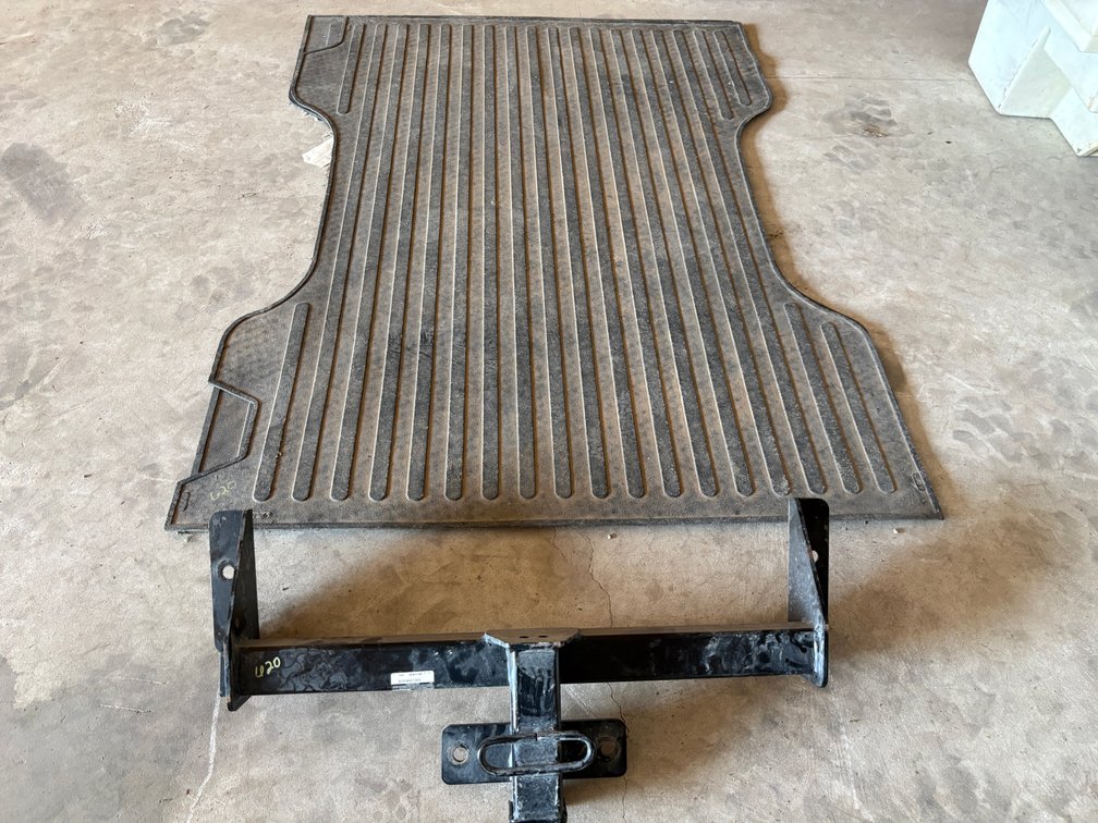 2 Truck Bed Mats, 1 Receiving Hitch (2019-2024 Toyota Tacoma)