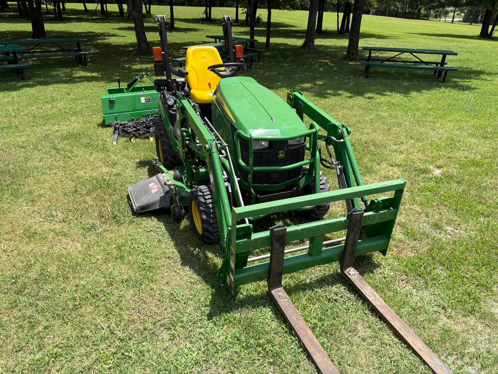2017 John Deere Tractor & Attachments