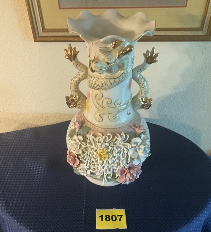 Vintage Large Porcelain Vase