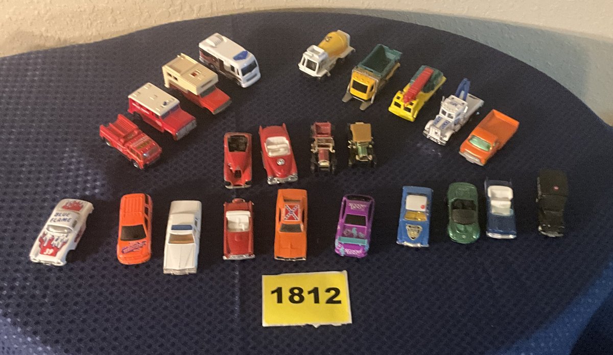 Box of Hot Wheels