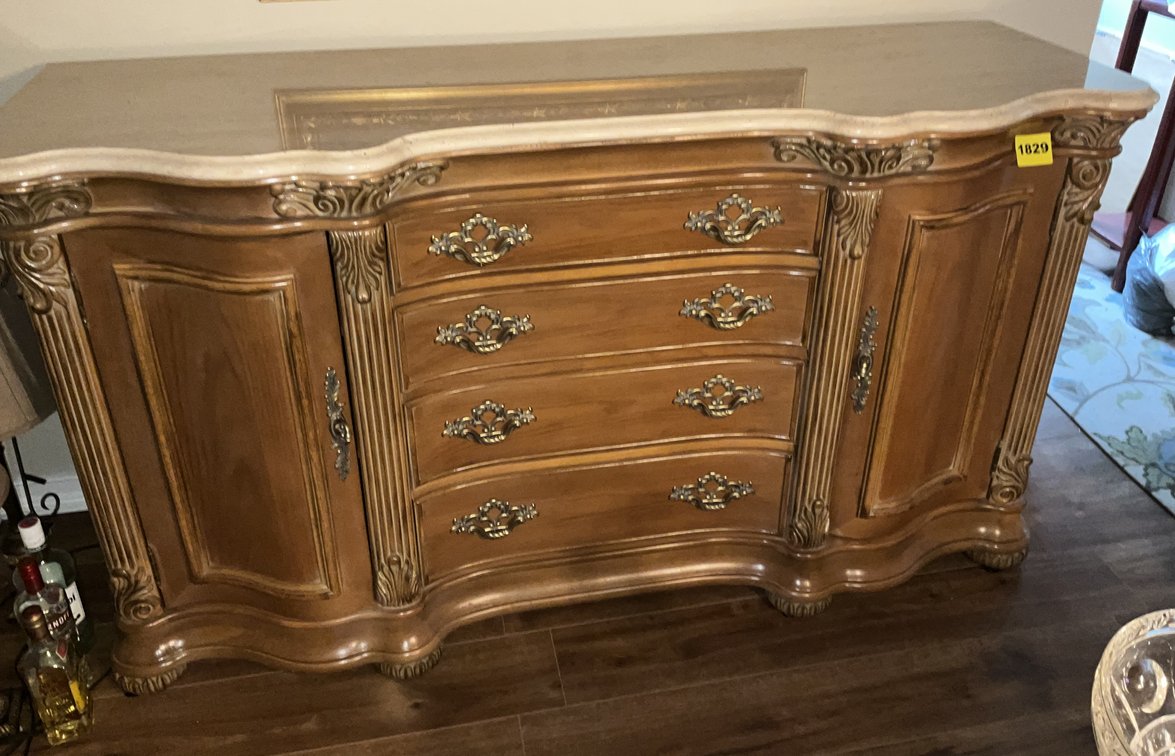 Buffet w/ Stone Top