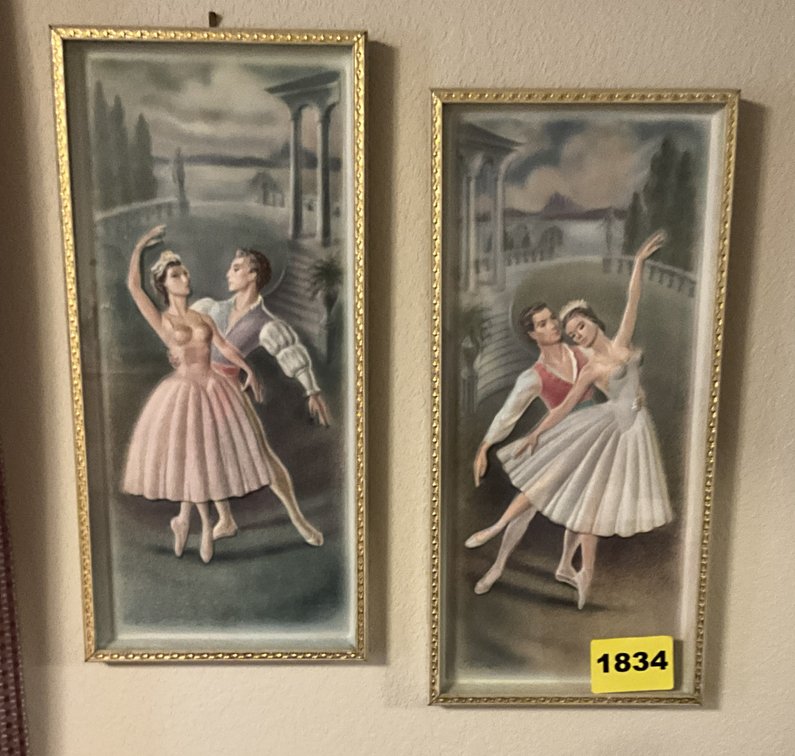 Framed Ballet Prints
