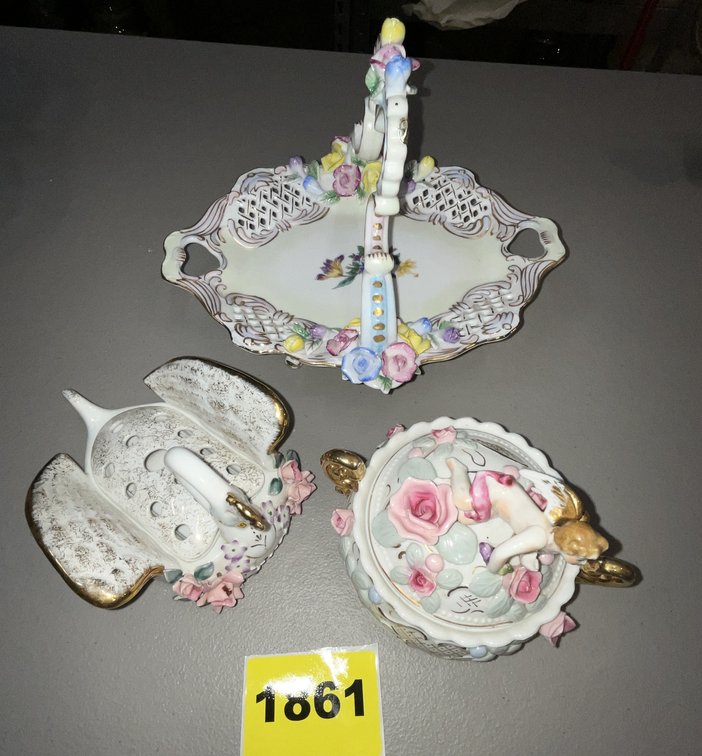 3 Pcs Glassware