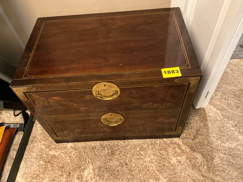 Asian Style Nightstand