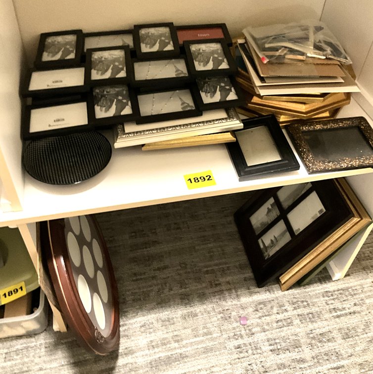 Contents of Shelf-Frames