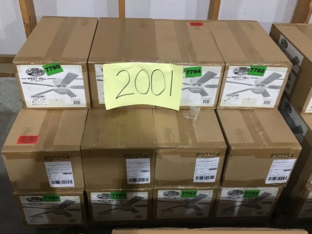 Image for Pallet Auction - New Stock Ceiling Fans & Lighting