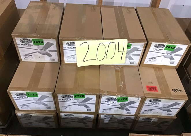 Image for Pallet Auction - New Stock Ceiling Fans & Lighting