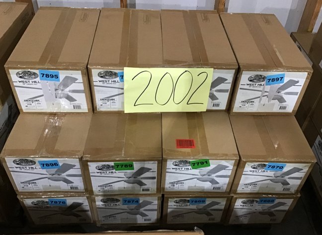 Image for Pallet Auction - New Stock Ceiling Fans & Lighting