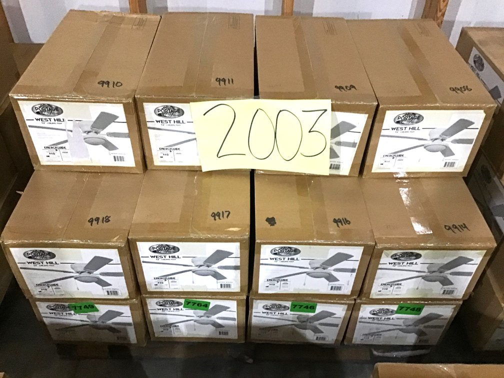 Image for Pallet Auction - New Stock Ceiling Fans & Lighting