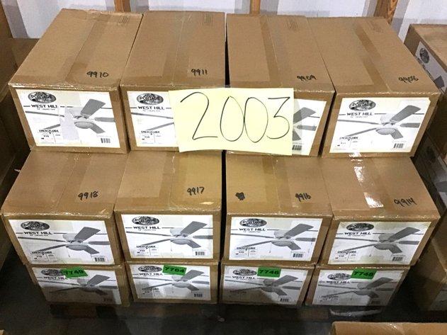 Image for Pallet Auction - New Stock Ceiling Fans & Lighting