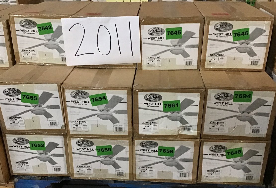 20 Portage Bay 52" Ceiling Fans