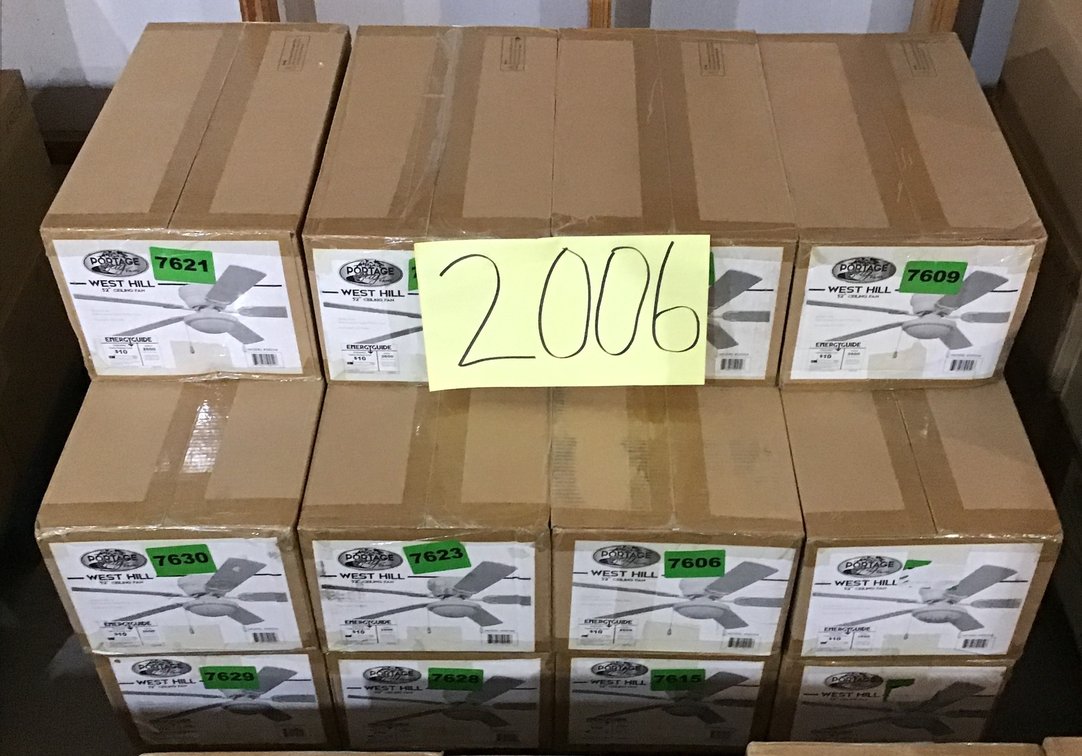 20 Portage Bay 52" Ceiling Fans