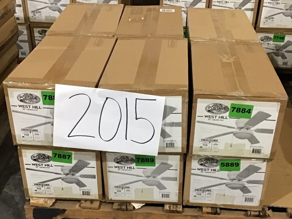 12 Portage Bay 52" Ceiling Fans