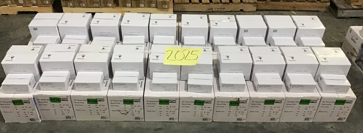 20 RP Lighting 52" Ceiling Fans