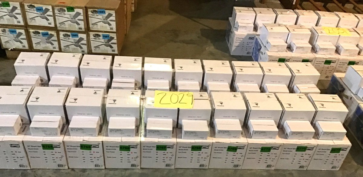 20 RP Lighting 52" Ceiling Fans