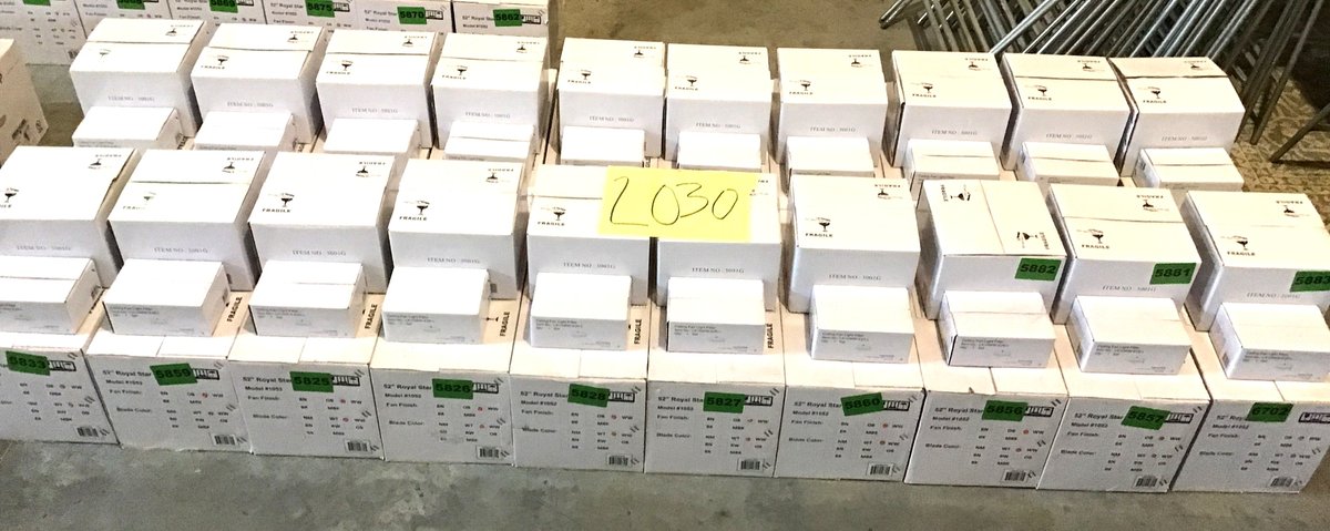 20 RP Lighting 52" Ceiling Fans