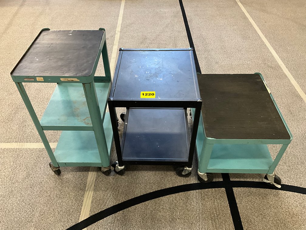 3 Media Carts