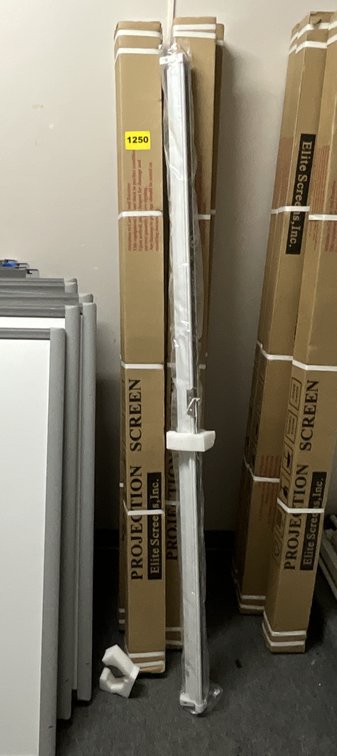 5 NIB Projection Screens