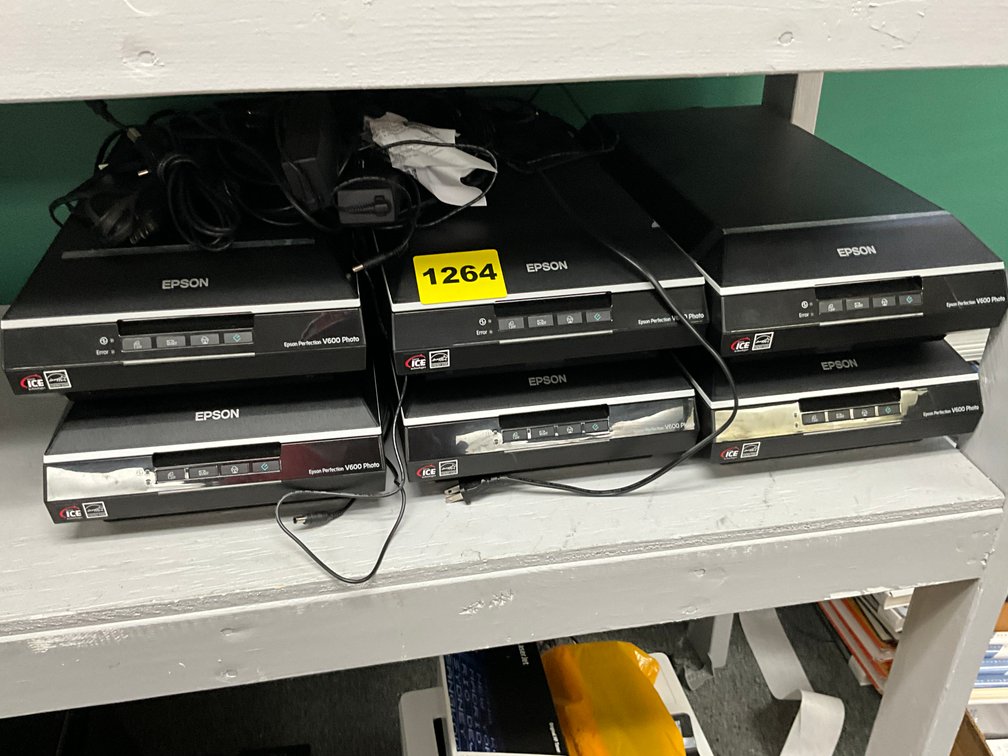 6 Epson Perfection V600 Photo Printers