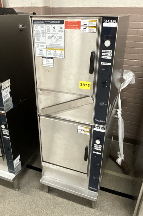 Groen Smart Steam Boilerless Double Steamers
