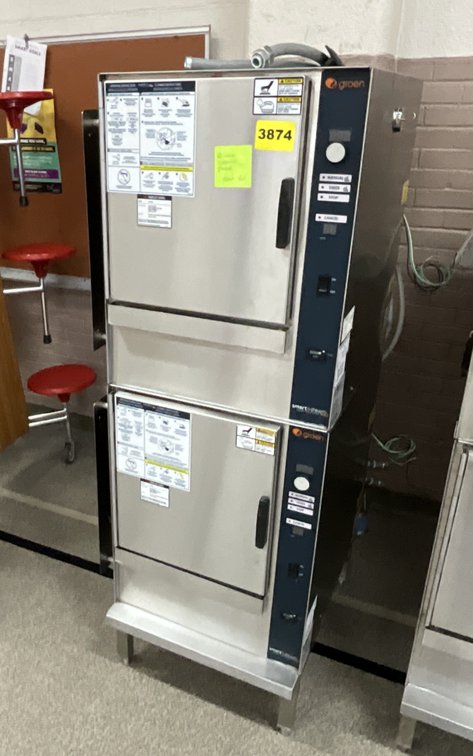 Groen Smart Steam Boilerless Double Steamers