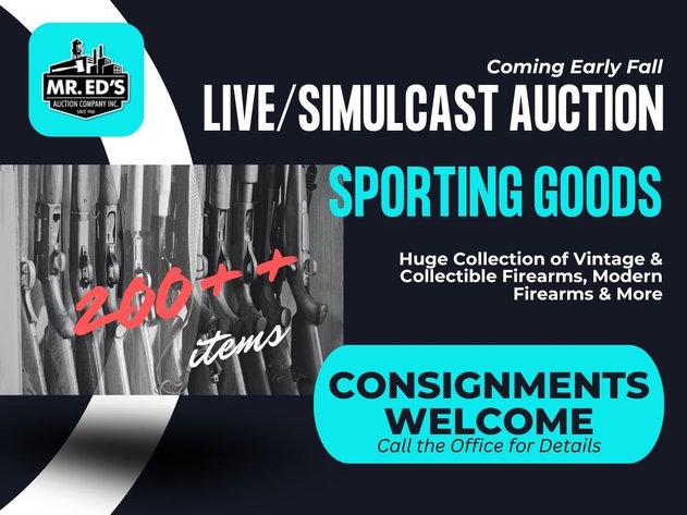 Image for Live/Simulcast Sporting Goods Auction