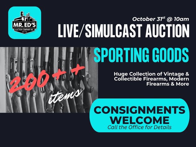 Image for Live/Simulcast Sporting Goods Auction