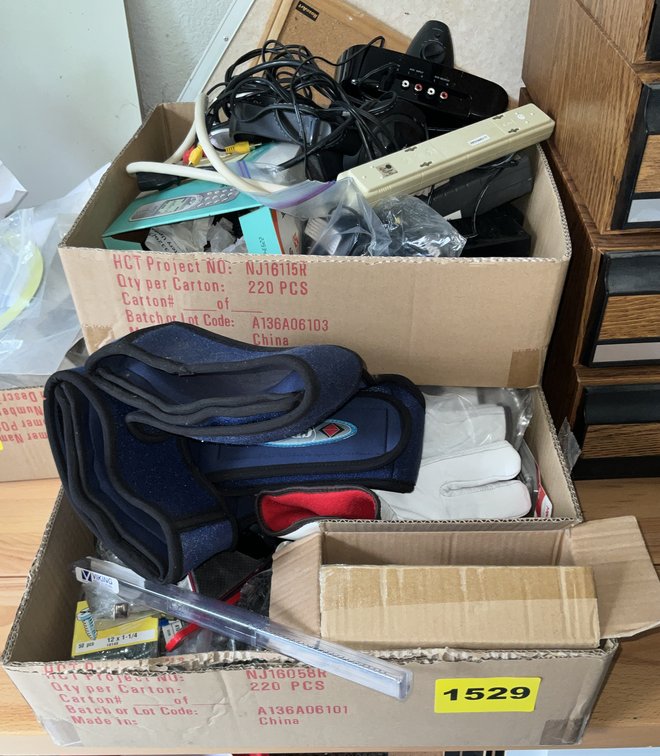 3 Boxes Hardware And Electronics