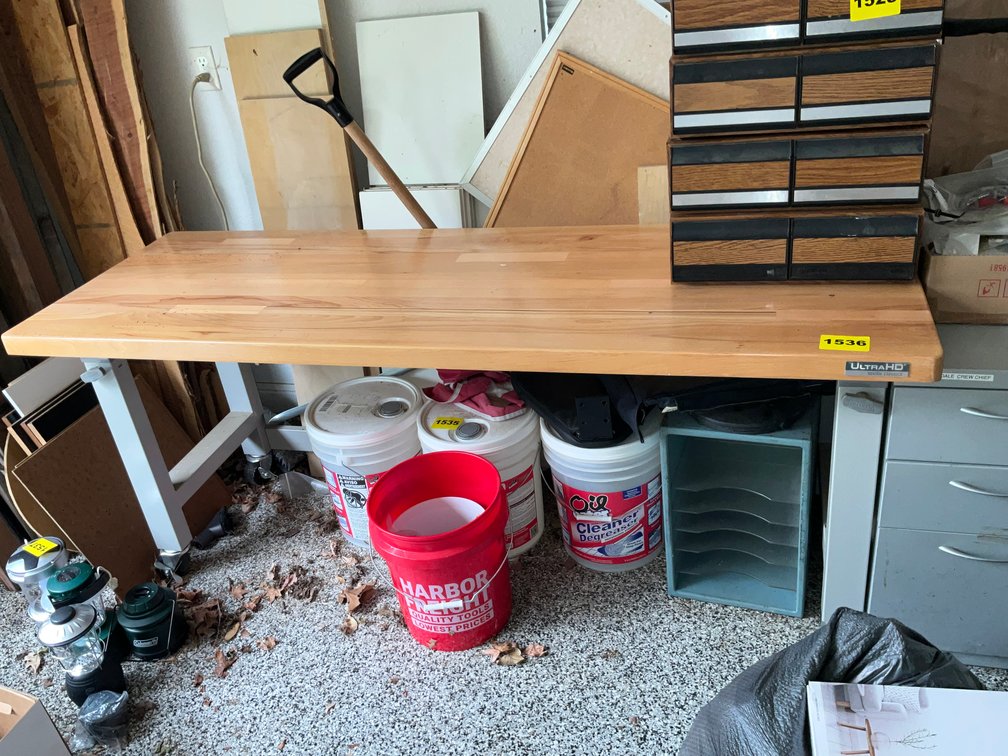 Ultra HD Seville Classic Work Bench With Adjustable Legs 6'X2'X31"