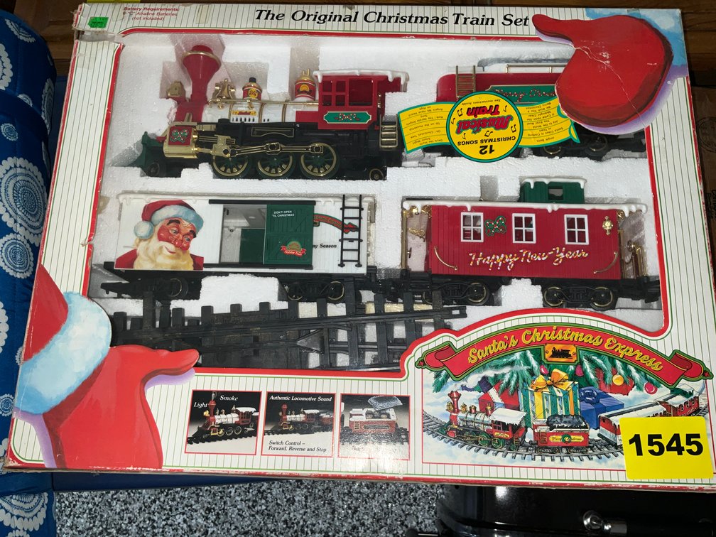 Santa's Christmas Express The Original Christmas Train Set