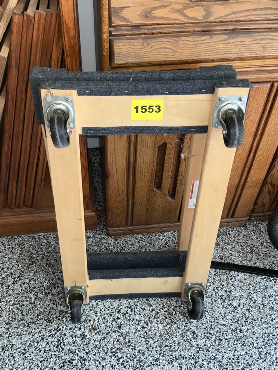 2 Haul Master Flat Four Wheel Dollies