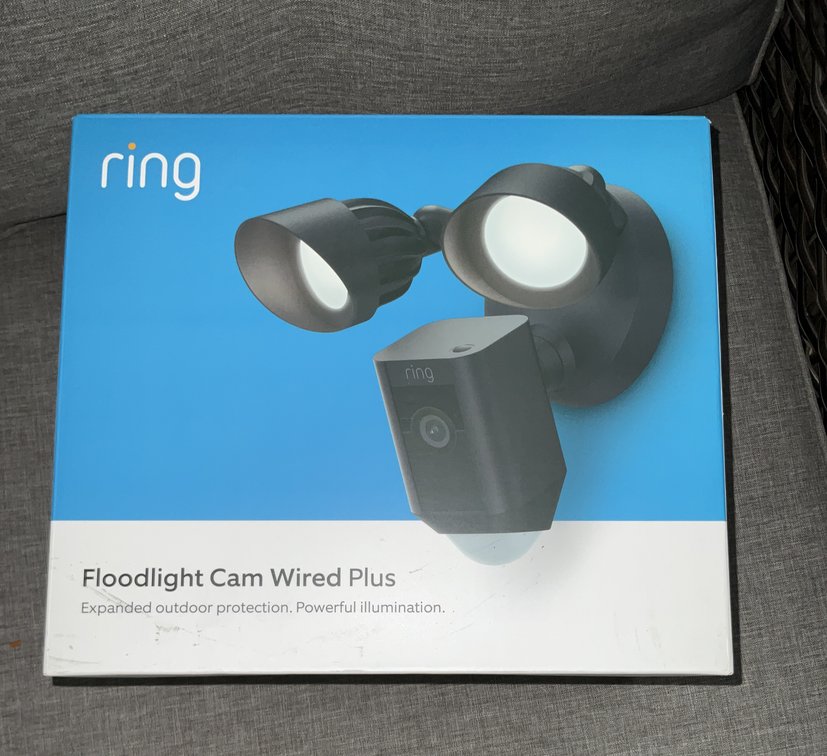 Ring Flood Light Cam Wired Plus (NIB)