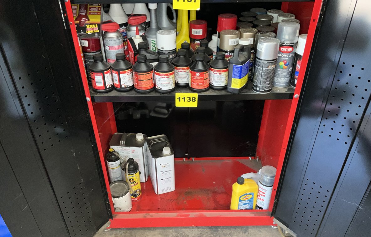 Contents of Lower Shelves