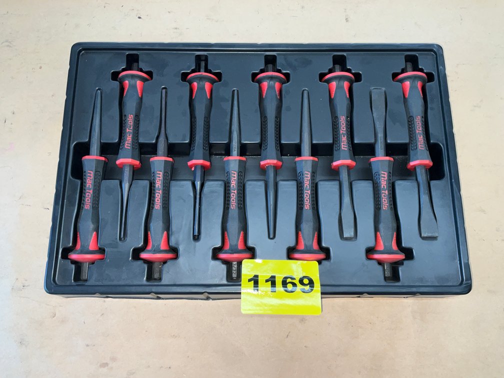 Mac Set Of 10 Chisel And Punch Set