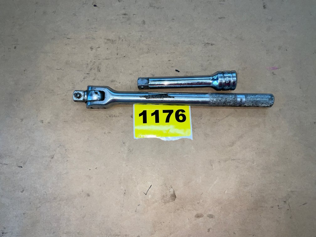 Snap On 1/2" Drive Breakover & Snap On 1/2" Drive 5" Extension
