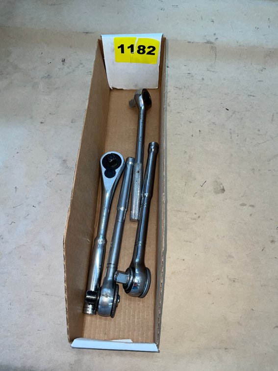 Four 1/2" Drive Ratchet Wrenches